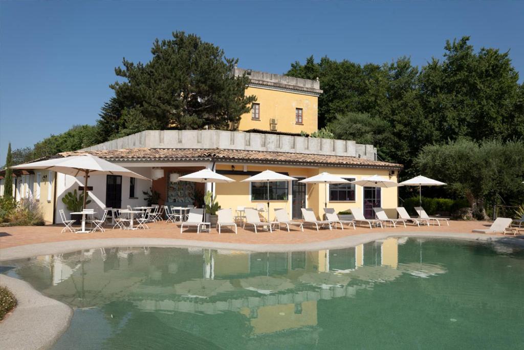 Vakantieboerderij Castello Di Serragiumenta Firmo